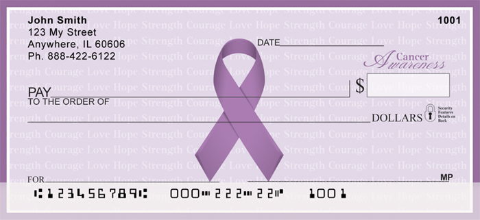 Cancer Awareness Ribbon<br>RIB-14