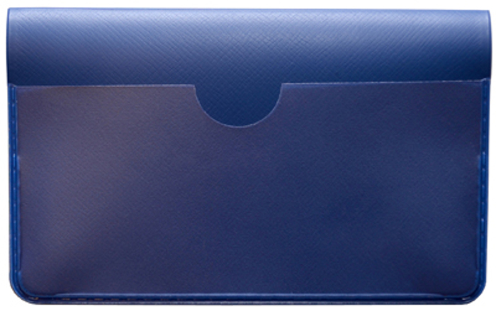 Vinyl Debit Card Cover - (Blue)