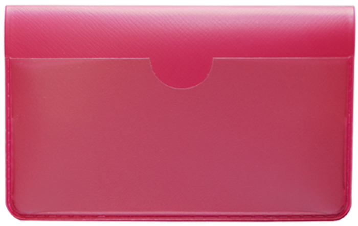 Vinyl Debit Cover- (Pink)