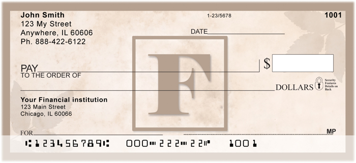 Simplistic Monogram F
