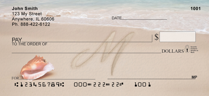 Sand Written Monogram M