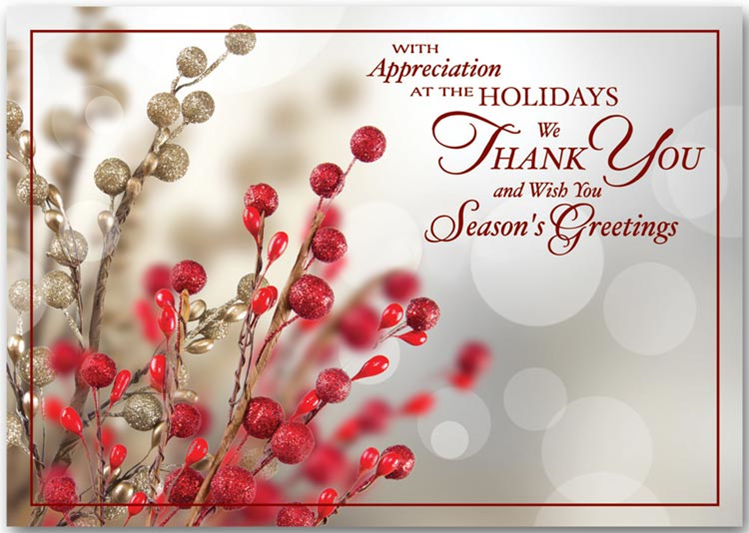 Tidings of Appreciation