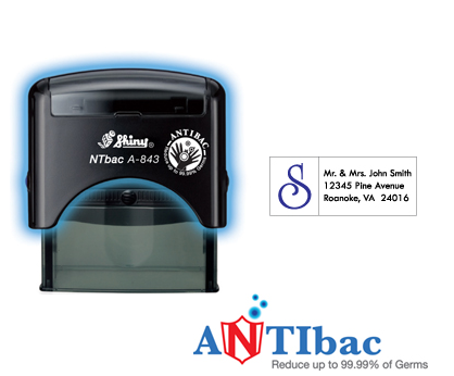 ANTIbac Stamps (3/4" x 1-7/8")