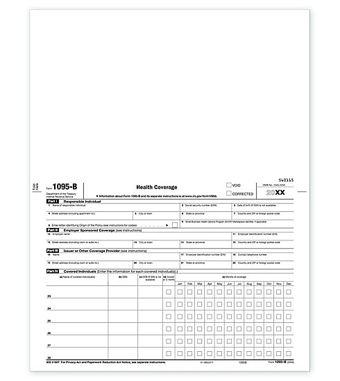 1095-B Employee Copy 