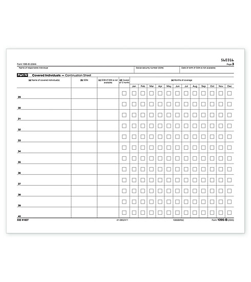 1095-B Continuation-IRS Copy