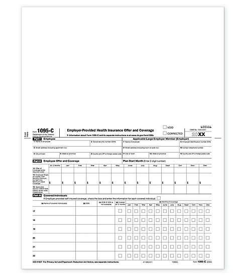 1095-C Employee Copy
