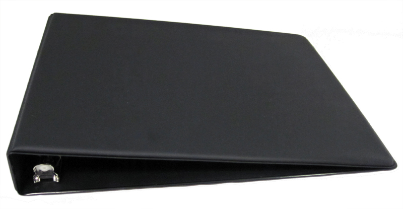 7-Ring Black Deskset Binder - Only 1 Per Order