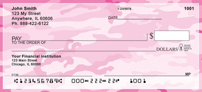 Girly Camouflage Checks<br>MIL-92