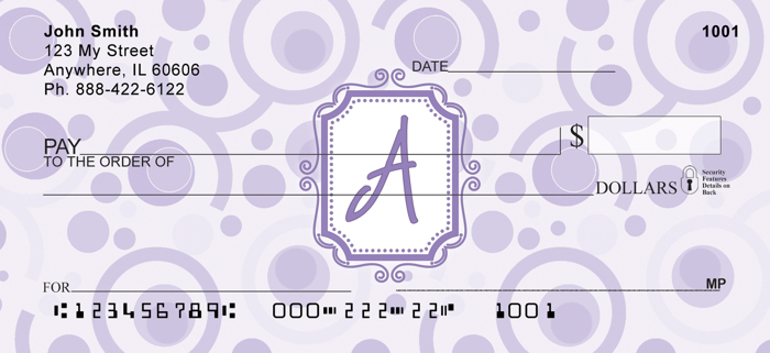 Bubbly Monogram A<br>MONO-05A