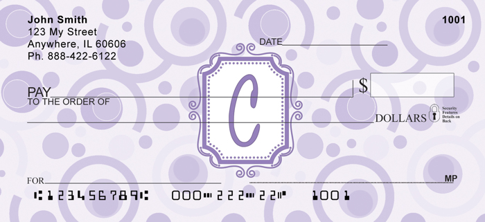 Bubbly Monogram C<br>MONO-05C