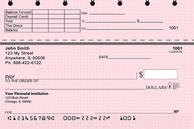 Classic Top Stub Checks