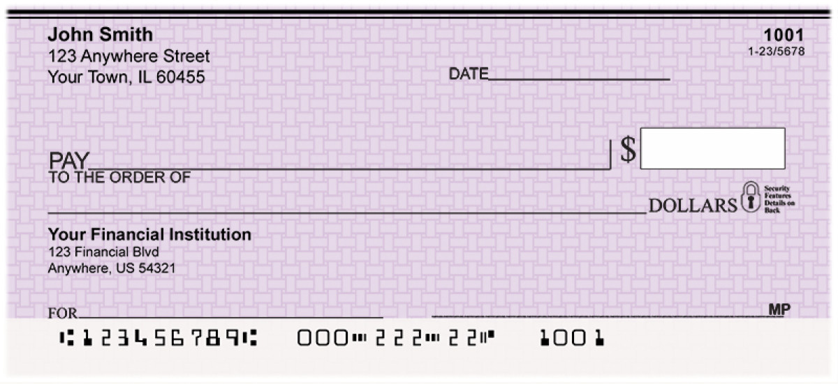 Purple Safety Personal Checks