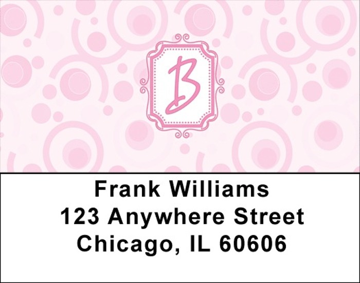 Bubbly Monogram B