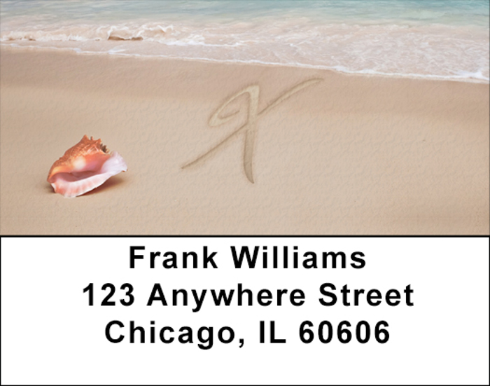 Sand Written Monogram X