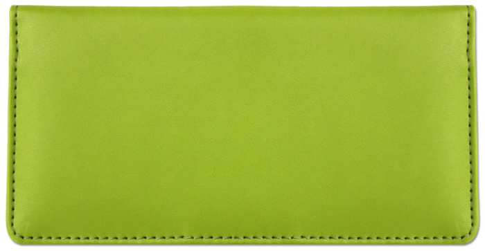 Smooth Leather Cover  - (Lime Green)