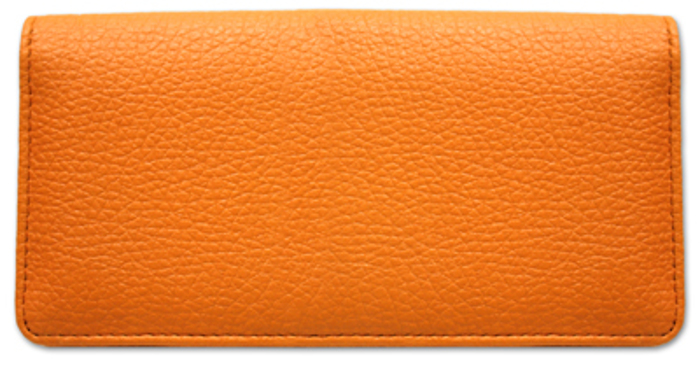 Textured Leather Cover   - (Orange)
