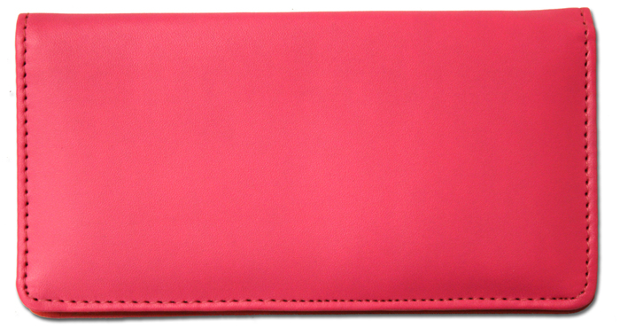Smooth Leather Cover - (Hot Pink)