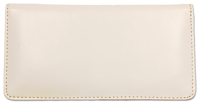 Smooth Leather Cover - (White)