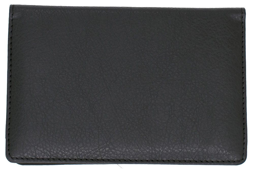 Leather Top Stub Cover  - (Black)