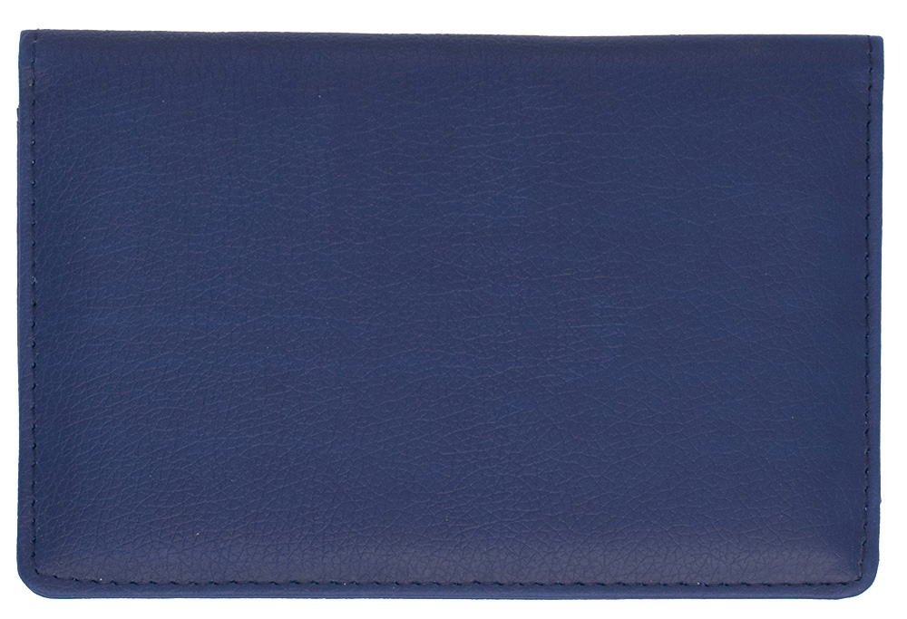 Leather Top Stub Cover (Blue)