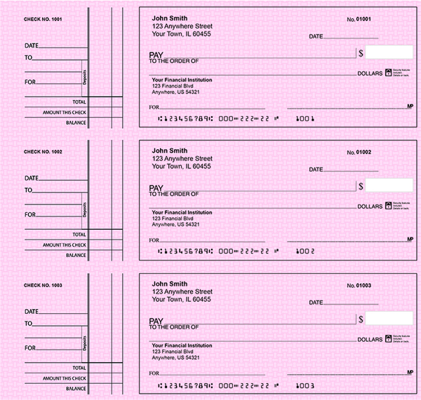 Deskset Pink Safety