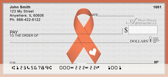 Heart Disease Awareness Ribbon